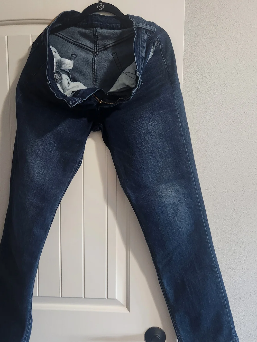 Levi's Slim Straight Jeans in Dark Blue Wash